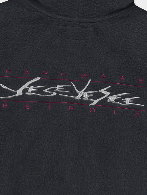 Худи Y.E.S BRUSHED ZIP (размер M, цвет Темно-серый)