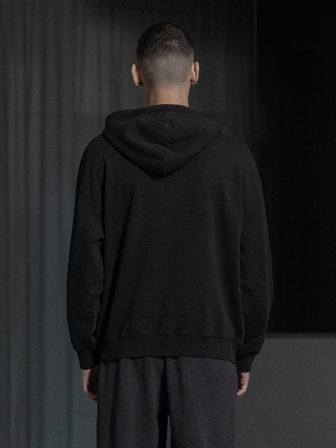 Худи DAILY OVERSIZED (размер M, цвет Темно-коричневый)