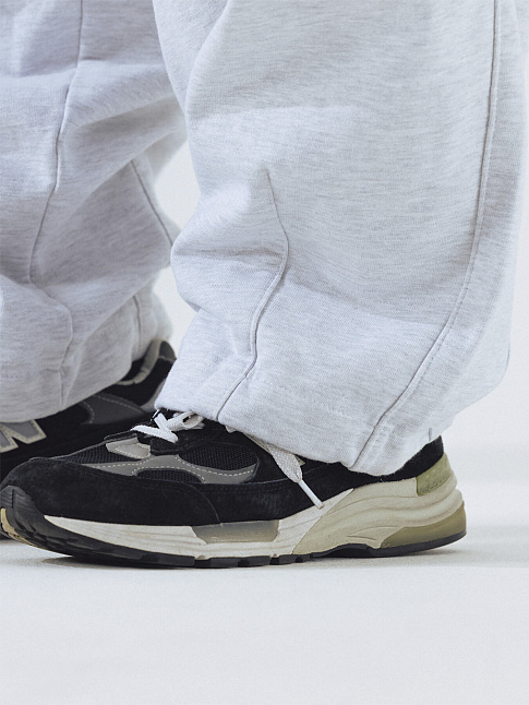 Брюки STEADY SWEAT BALLOON (размер M, цвет Светло-серый)