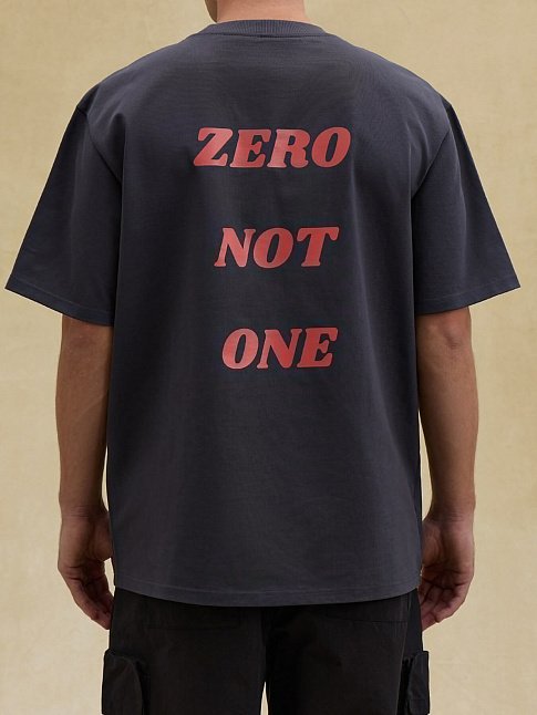 Футболка ZERO NOT ONE (размер XL, цвет Серый)