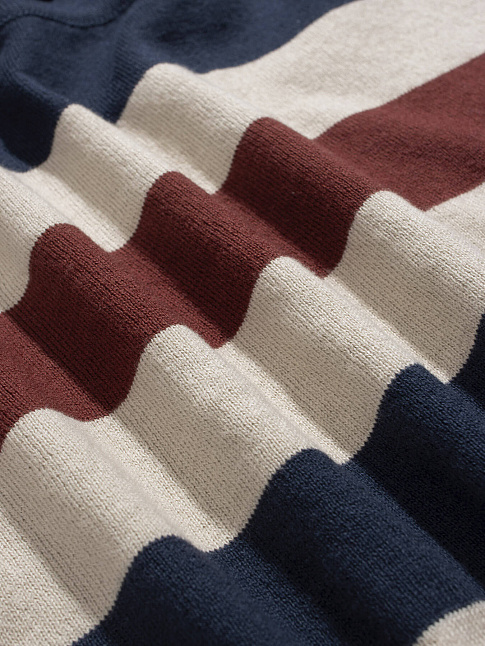 Рубашка VELZY SIMPLE STRIPE (размер XL, цвет Синий)