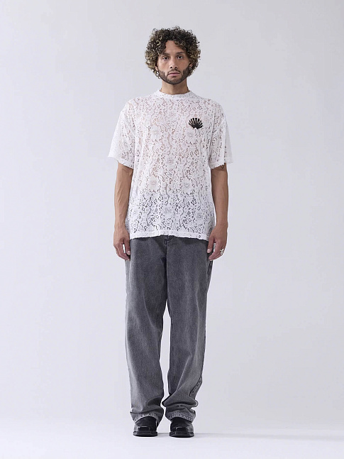 Футболка LACE LOGO (размер M, цвет Белый)