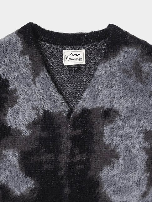 Кардиган BLURRY JAQUARD (размер L, цвет Черный)