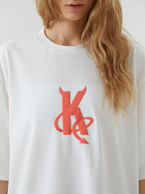 Футболка x NUW (размер S, цвет Белый)