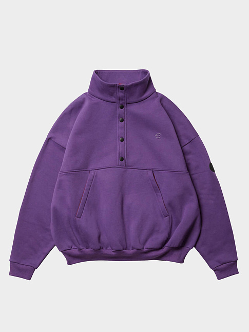 Свитшот SNAP BUTTON STAND (размер L, цвет Фиолетовый)