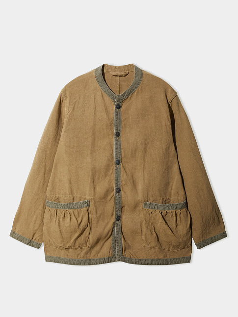 Куртка FRENCH WORK LINEN PIN OX (размер 52, цвет Хаки)