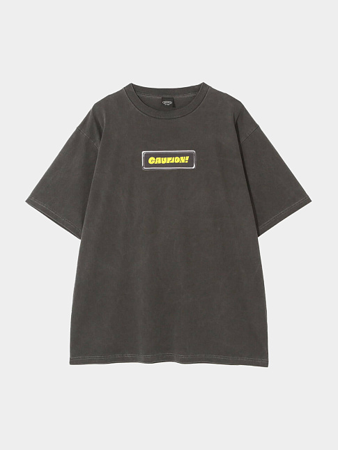 Футболка PUMICE CAUTION! (размер S, цвет Черный)