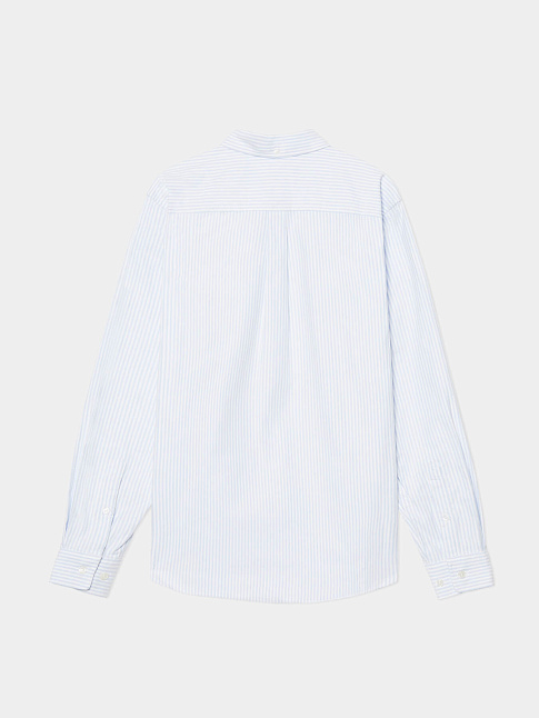 Рубашка EMILIO STRIPES OXFORD (размер XL, цвет Голубой)