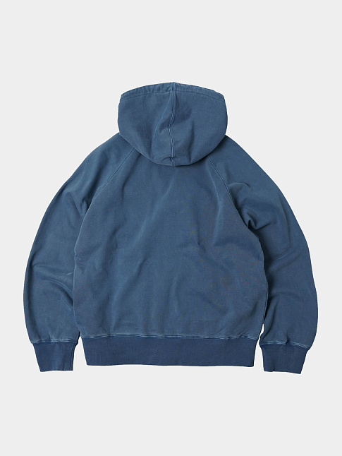 Худи OG PIGMENT DYEING ZIPUP PARKA (размер M, цвет Синий)