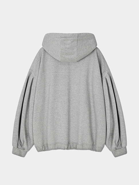 Худи DOUBLE VALLEY TUCK (размер L, цвет Серый)