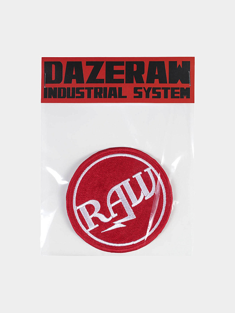 Нашивка DAZE RAW PATCH (размер one size, цвет Красный)
