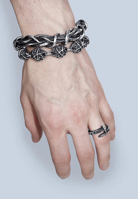 Кольцо STERLING TACK (размер one size, цвет Серебряный)