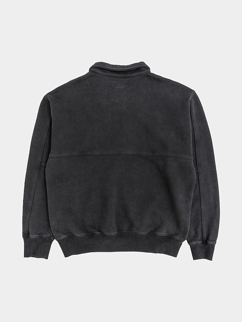 Свитшот GREEN MAN 1/4 ZIP (размер M, цвет Темно-серый)