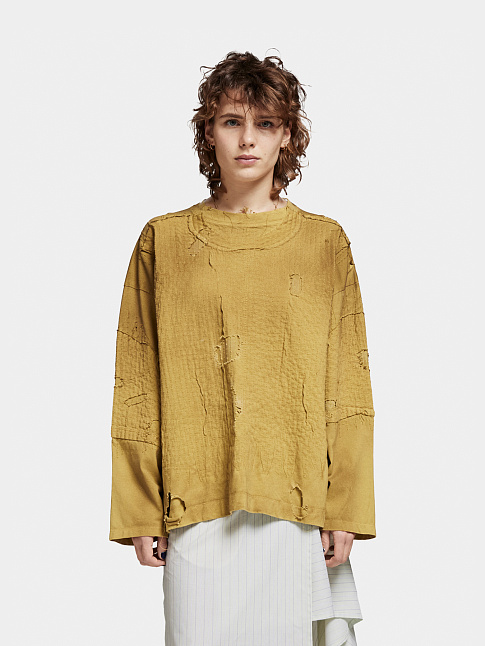 Лонгслив REI OVERSIZED (размер XL, цвет Желтый)