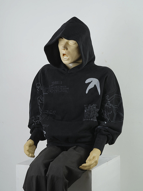 Худи A—SKETCH (размер M, цвет Черный)