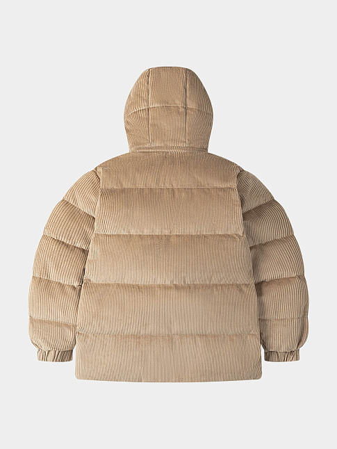 Пуховик VELVET (размер S, цвет Светло-коричневый)