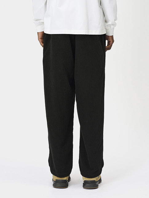 Брюки FINE WALE CORDUROY STRAIGHT (размер L, цвет Черный)