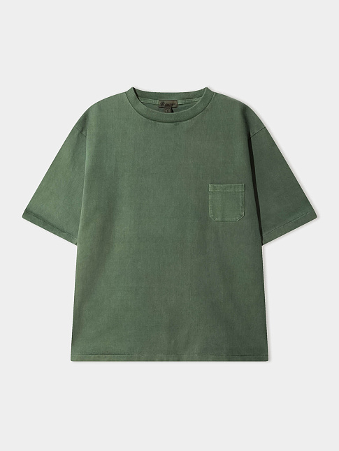 Футболка BASIC PIGMENT (размер 48, цвет Зеленый)