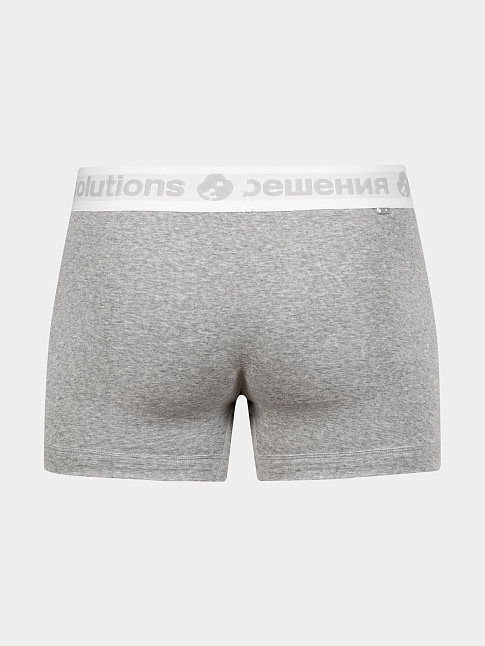 Комплект боксеры SOLUTIONS UNDERWEAR PACK (размер L, цвет Серый)