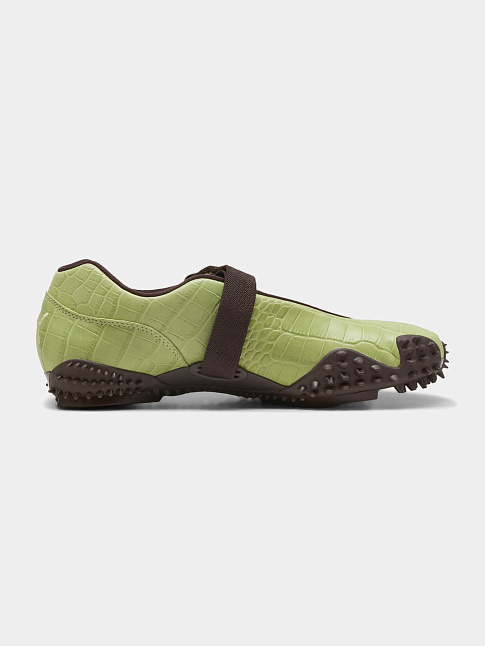 Балетки MOSTRO FEY CROC (размер 38 1/2, цвет Зеленый)