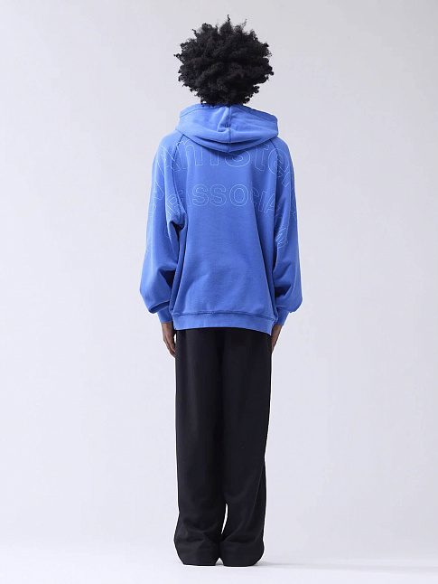 Худи LOGO LINE (размер XL, цвет Синий)