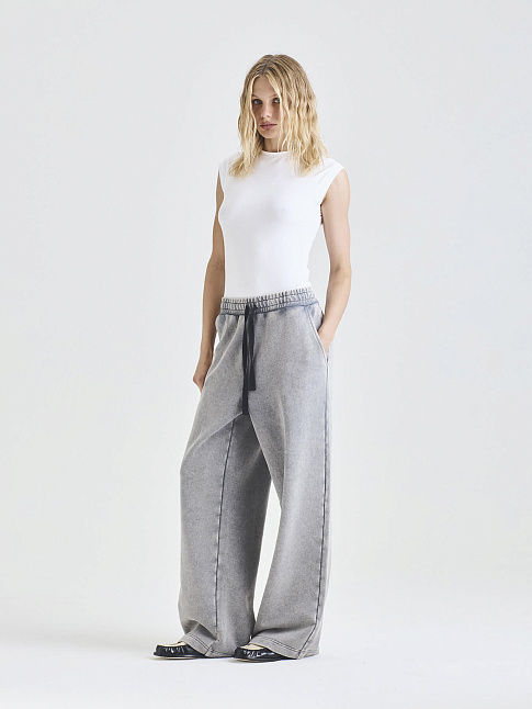 Брюки ASPHALTE DOUX (размер S, цвет Серый)