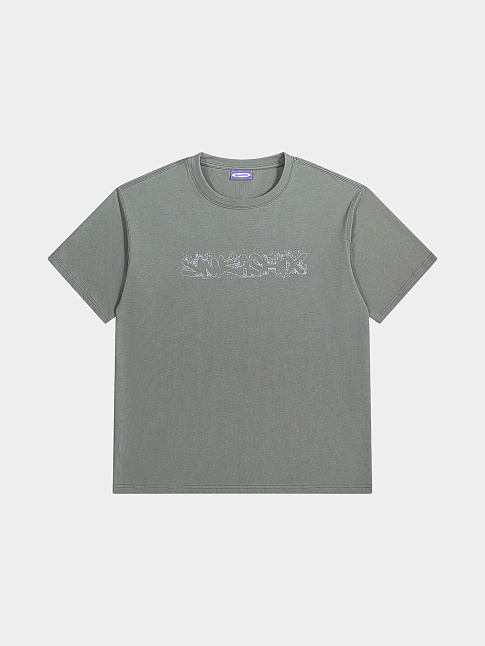 Футболка SPRAYED LOGO (размер S, цвет Темно-серый)