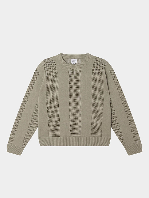 Свитер CROCHET (размер XL, цвет Серый)