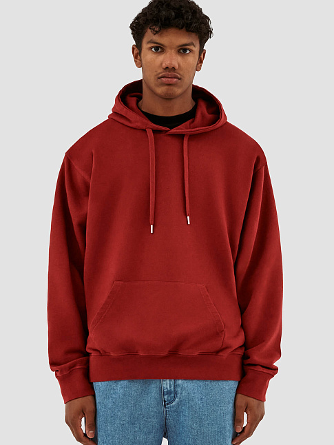 Худи HANK BACK HEARTS (размер XXL, цвет BORDEAUX)