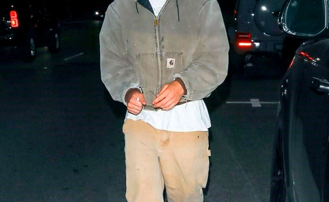 Джастин Бибер в workwear