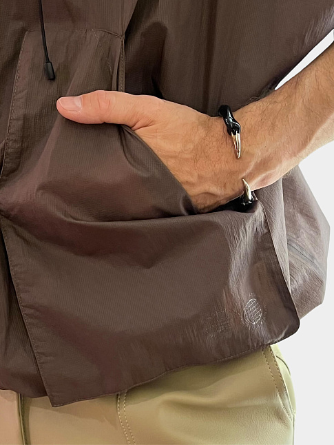 Браслет с шипами (размер one size, цвет Черный)