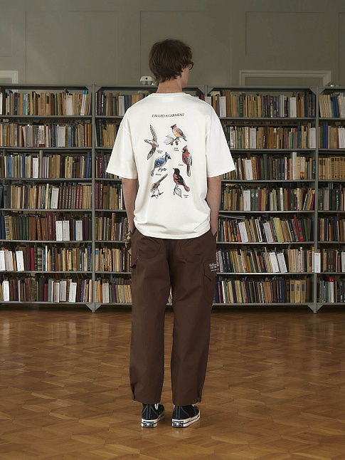 Футболка BIRDS (размер S, цвет Белый)