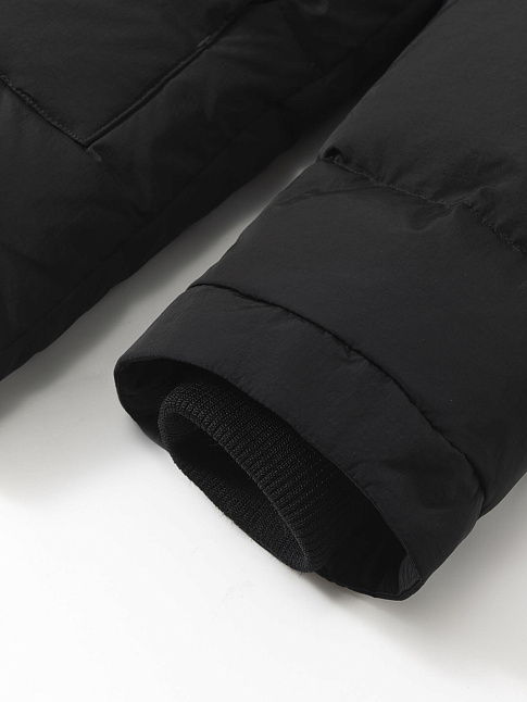 Пуховик HTF LOGO (размер L, цвет Черный)