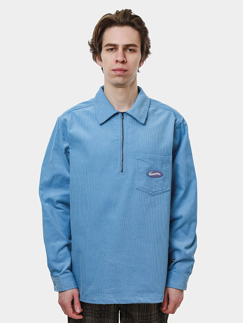 Рубашка VELVET (размер S, цвет Голубой)