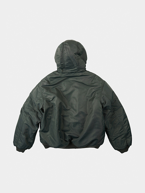 Куртка ACTIVE MA-1 HOODED (размер M, цвет Зеленый)
