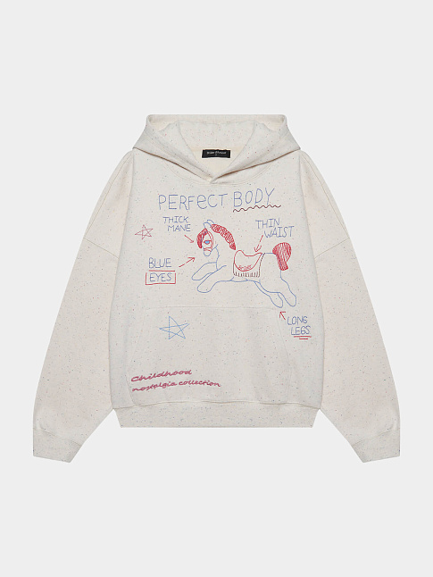 Худи CAVALIER (размер L, цвет Светло-серый)