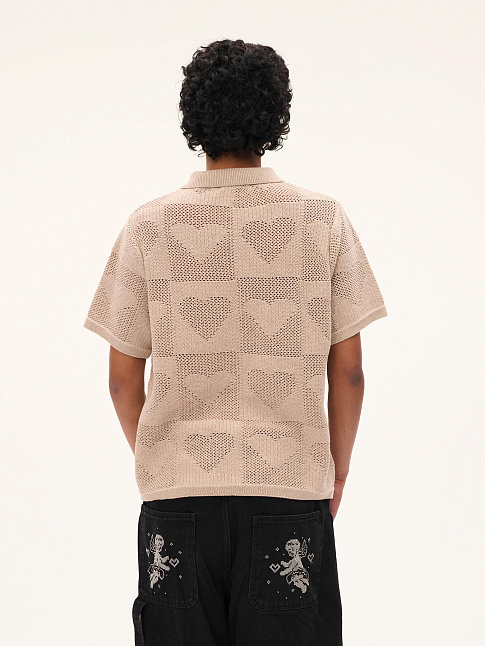 Рубашка CUPID'S NET (размер L, цвет Бежевый)