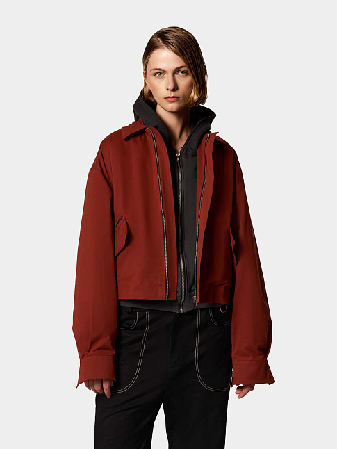 Бомбер (размер XL, цвет Коричневый)