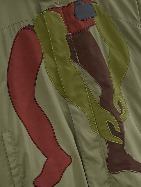 Куртка FALLING GUY INSULATED (размер M, цвет Зеленый)