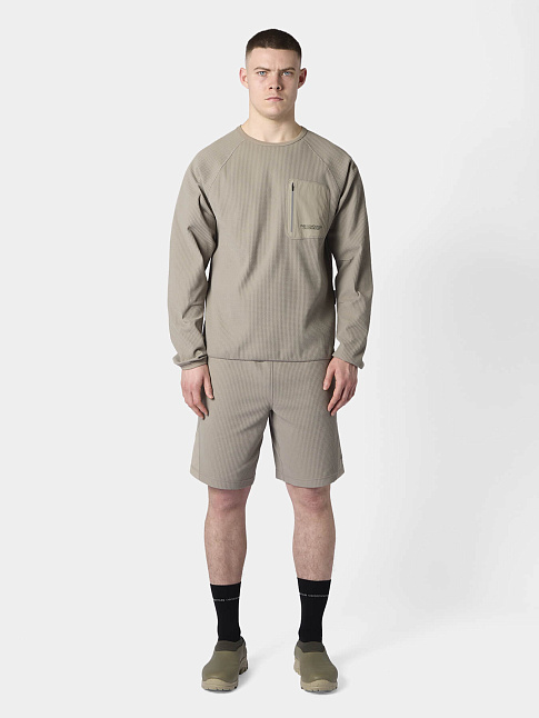 Лонгслив WAFFLE (размер XL, цвет Серый)