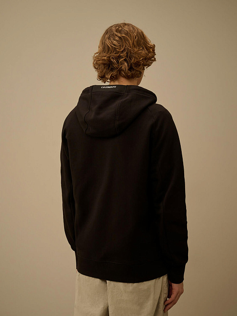 Худи DIAGONAL RAISED FLEECE ZIP LENS (размер L, цвет 999)