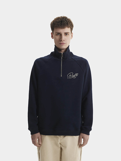 Толстовка HALFZIP SPORT (размер S, цвет Синий)