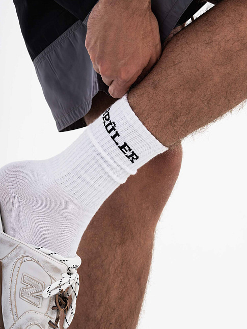 Носки LONG FIT (размер 40-44, цвет Белый)