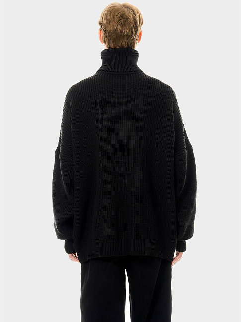 Свитер CHAINMAIL TURTLENECK (размер S, цвет Черный)