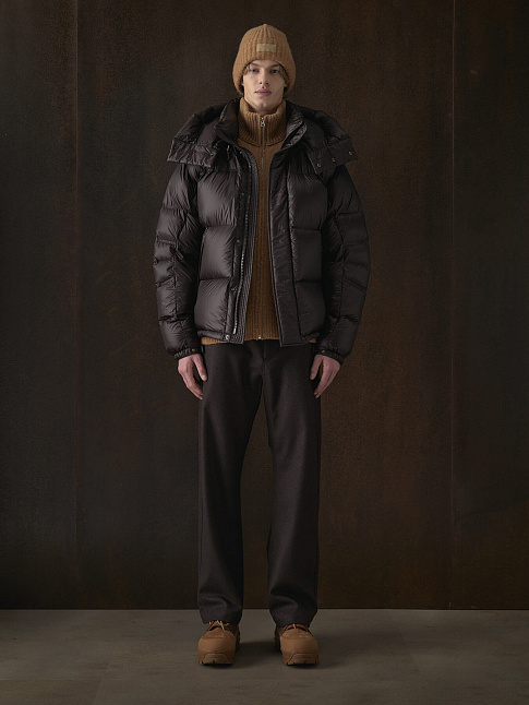 Пуховик JAY PEAK (размер 54, цвет Коричневый)