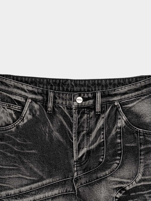 Джинсы BJEANS08 (размер XL, цвет Черный)