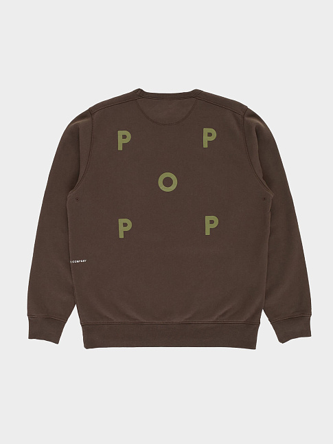 Свитшот LOGO SWEAT (размер L, цвет Коричневый)