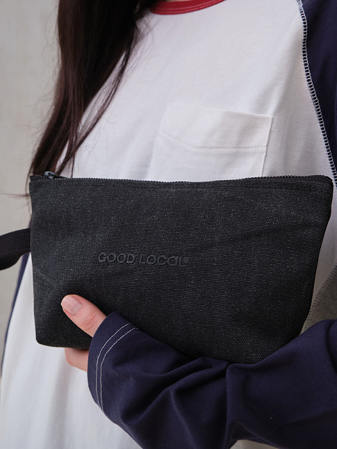 Сумка NECESSAIRE CANVAS LINE (размер one size, цвет Темно-серый)