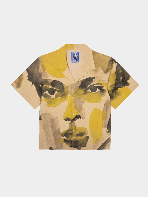 Рубашка WATERCOLOR FACE CAMP (размер M, цвет Разноцветный)