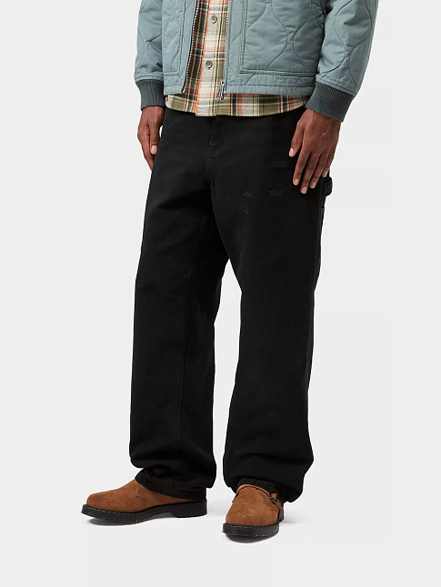 Брюки SINGLE KNEE (размер 32, цвет Черный)